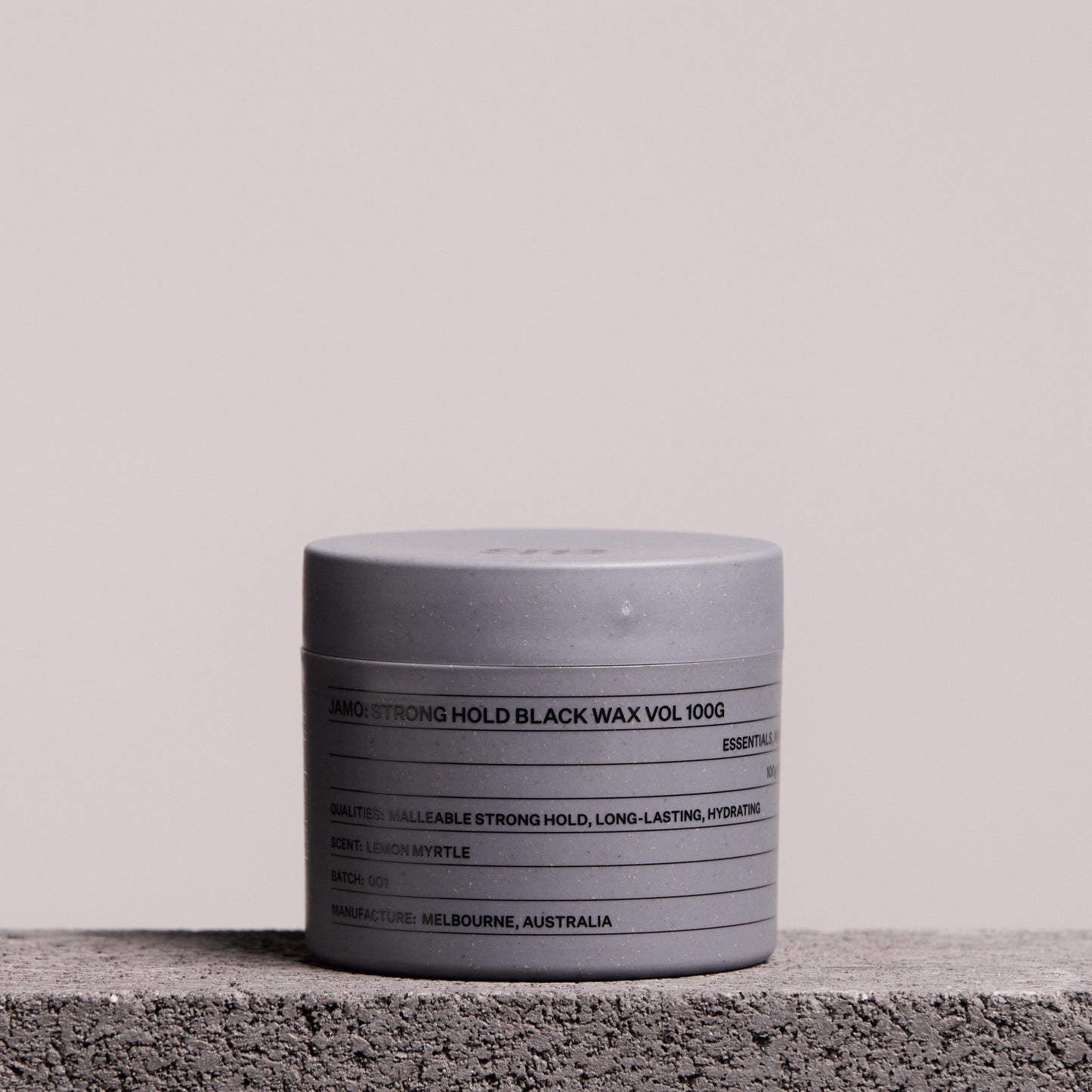 BARBERIAN JAMO: STRONG HOLD BLACK WAX 100g